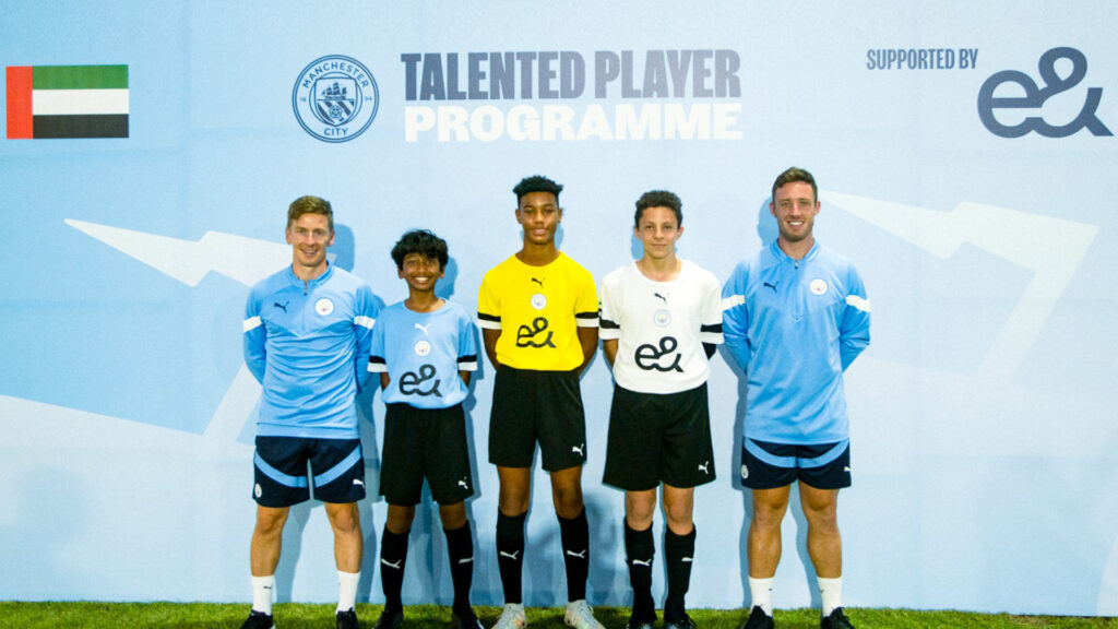 e& partners with Manchester City Football Schools to support Talented Player Programme in Abu Dhabi and Dubai
