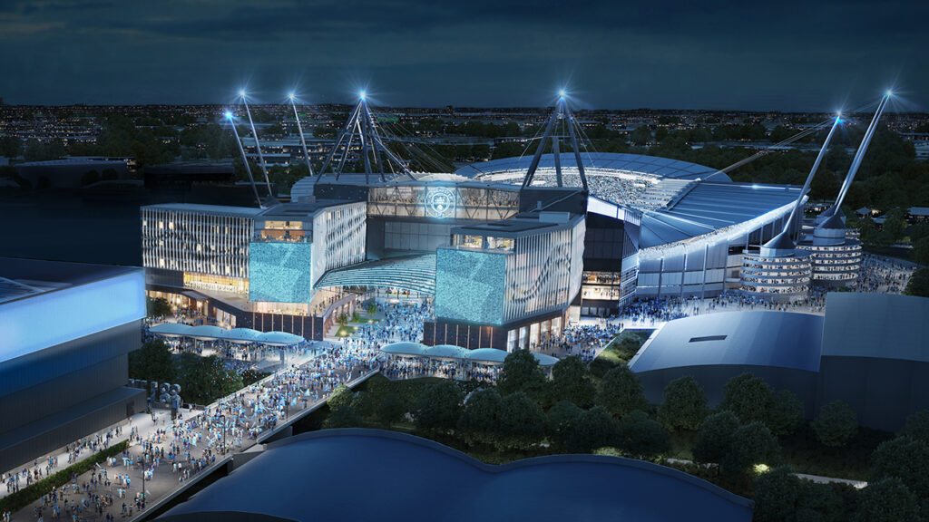 MANCHESTER CITY SUBMITS PLANNING APPLICATION