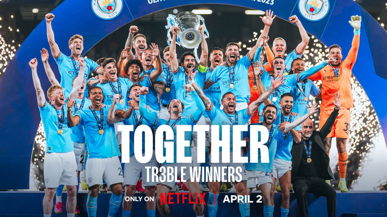 Manchester City’s latest docuseries ‘Together: Treble Winners’ to be released globally on Netflix